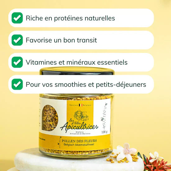 Pollen des Fleurs Belge