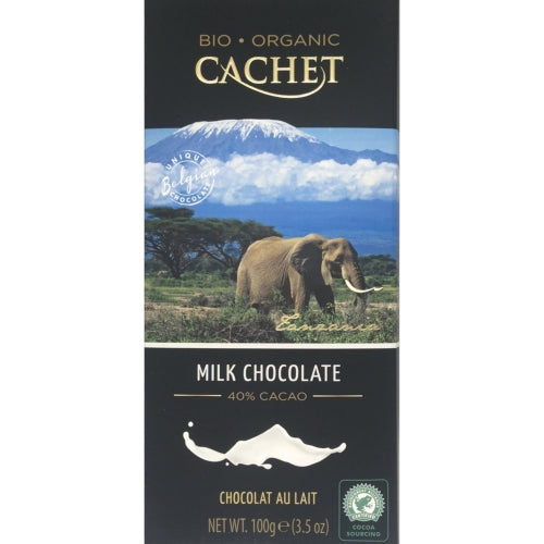 Chocolat lait BIO Tanzanie 40% cacao tablette 100g