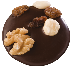 Mendiant chocolat noir