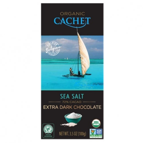 Chocolat noir fleur de sel BIO tablette 100g